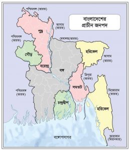 জনপদের অবস্থান